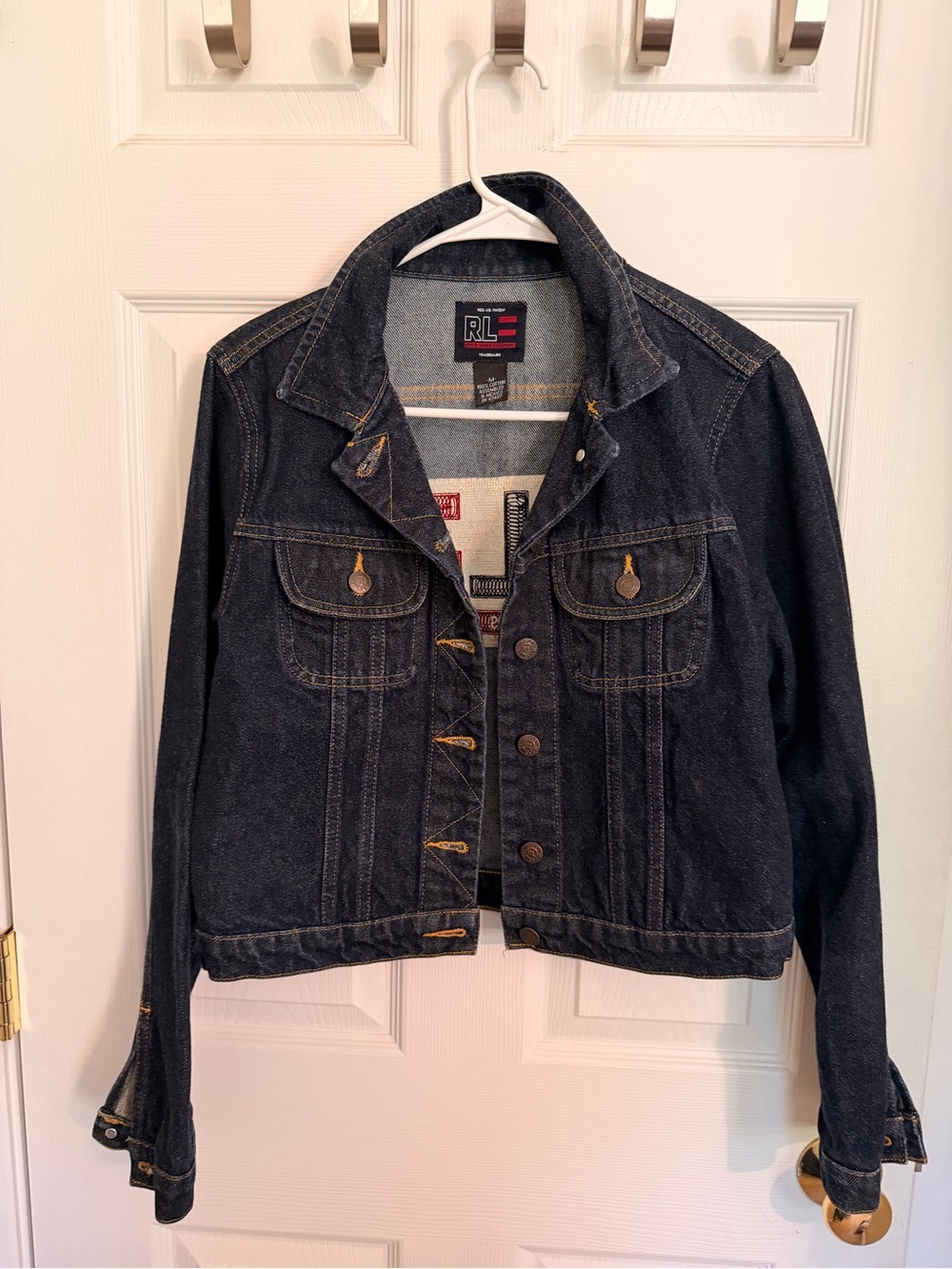 Ralph Lauren Dark Indigo Denim Jean Jacket